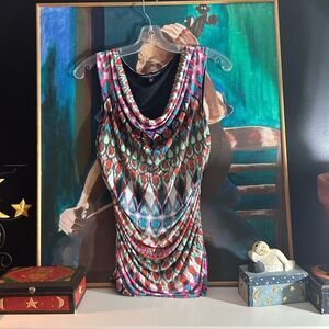 Cyc Colorful Sleeveless Top Small